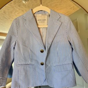 Janie and Jack Toddler Seersucker Blazer